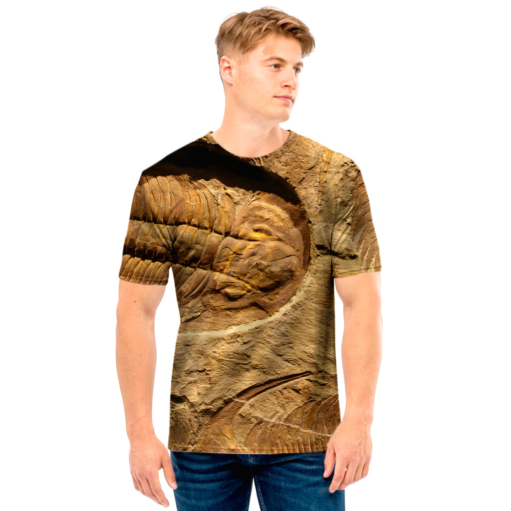 Trilobite Fossil Print Men's T-Shirt