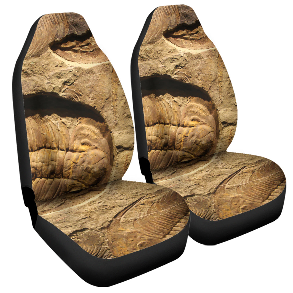 Trilobite Fossil Print Universal Fit Car Seat Covers