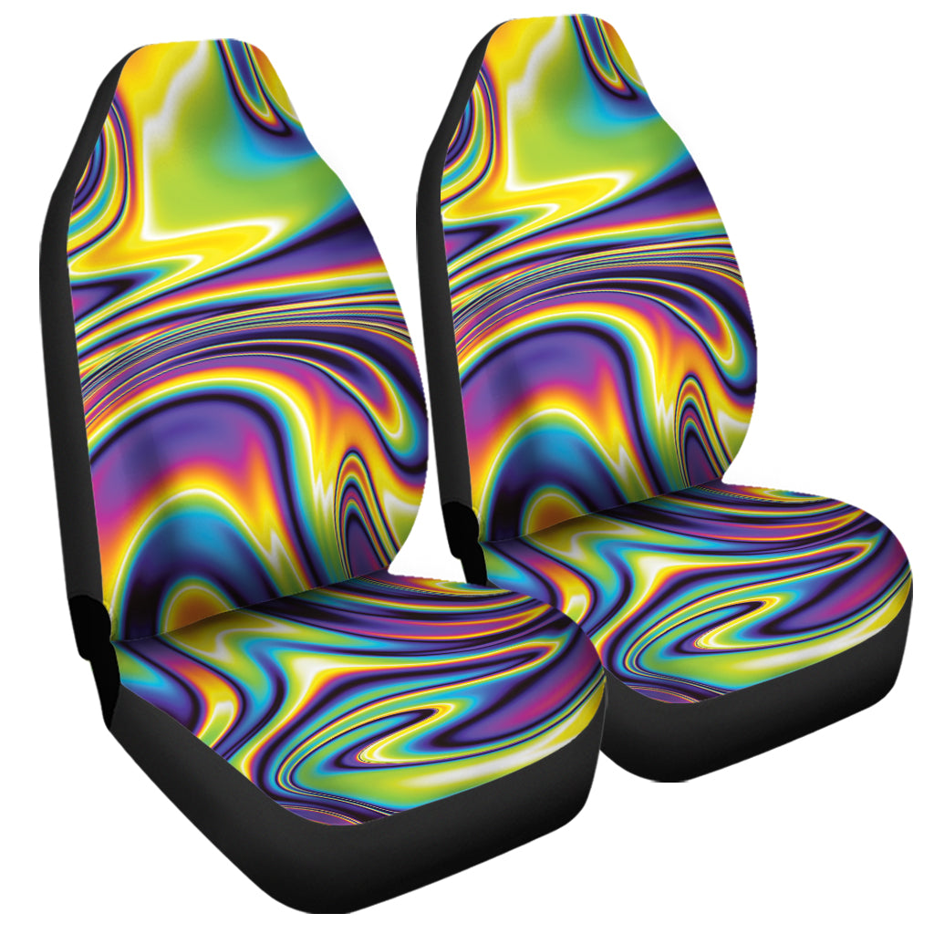 Trippy Rave Print Universal Fit Car Seat Covers