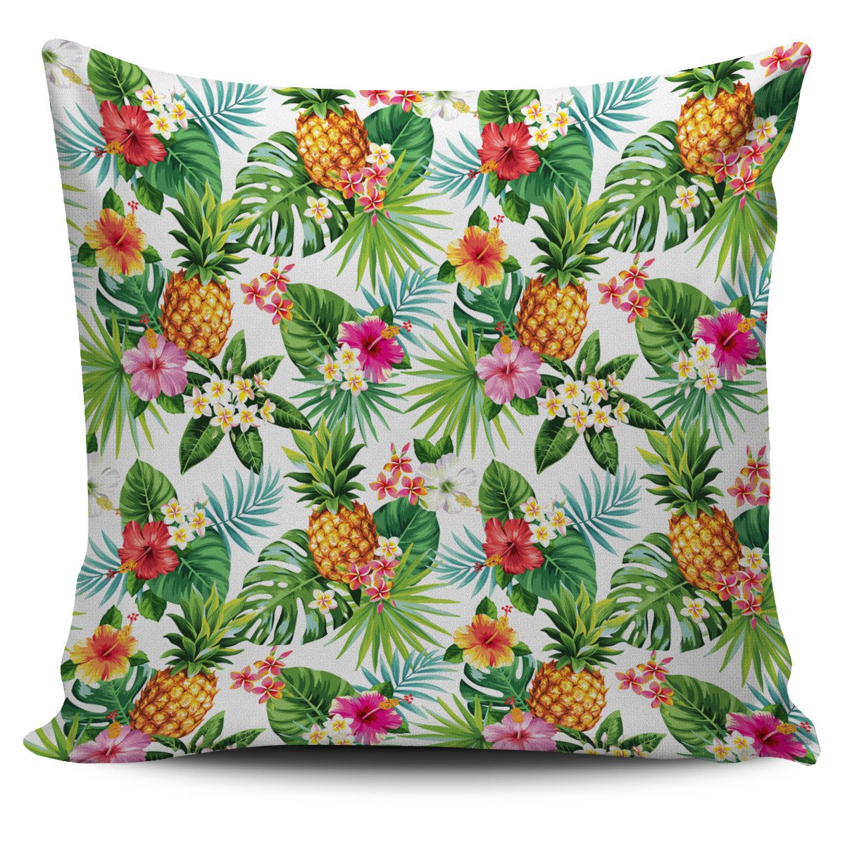 Tropical Aloha Pineapple Pattern Print Pillow Cover