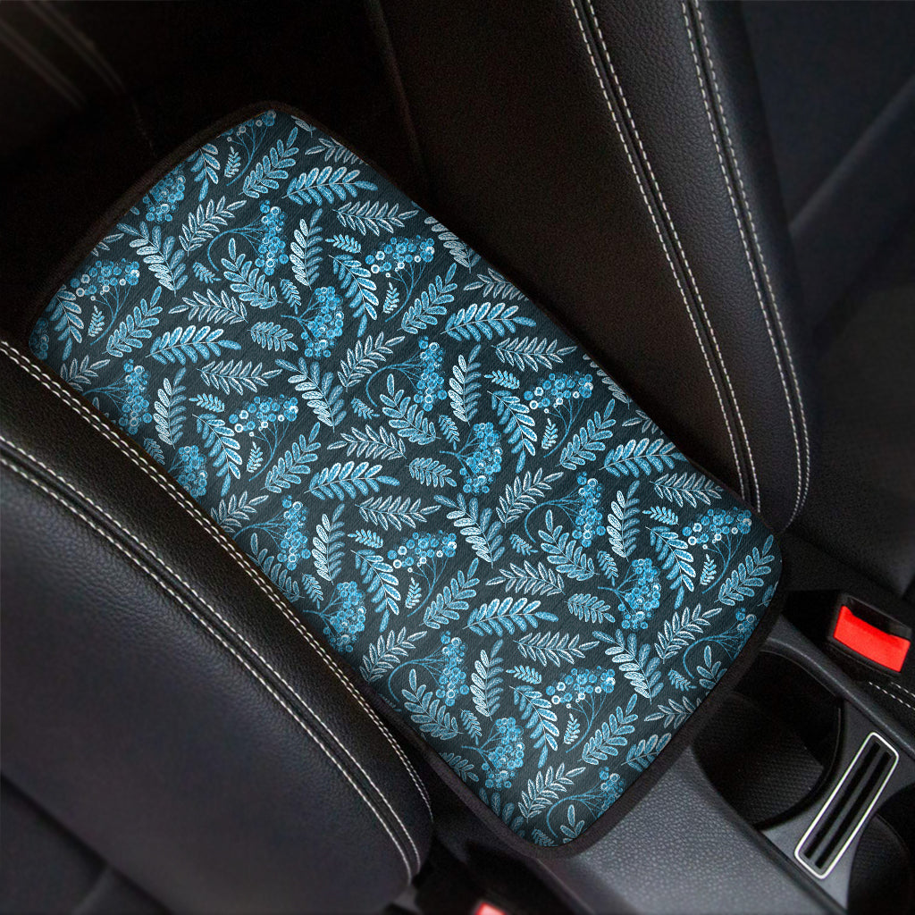 Tropical Denim Jeans Pattern Print Car Center Console Cover