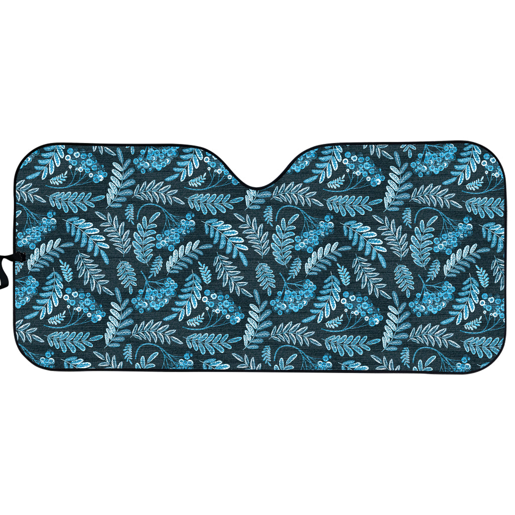 Tropical Denim Jeans Pattern Print Car Sun Shade