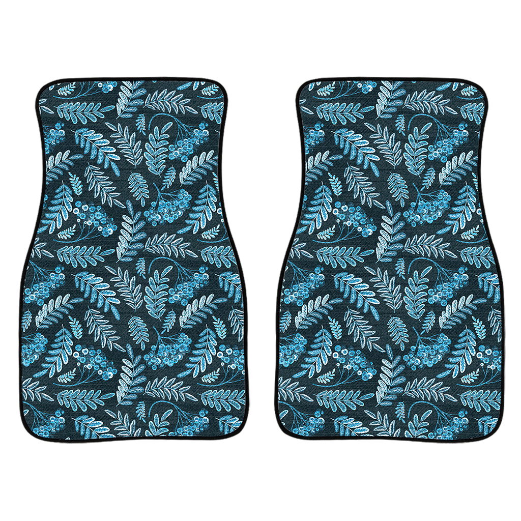 Tropical Denim Jeans Pattern Print Front Car Floor Mats