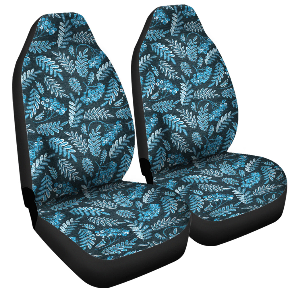 Tropical Denim Jeans Pattern Print Universal Fit Car Seat Covers