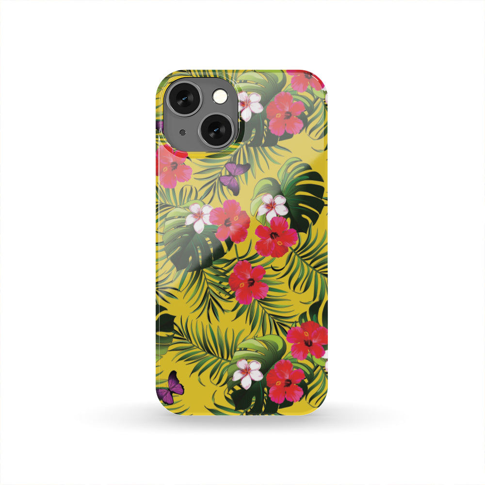 Tropical Exotic Hawaiian Pattern Print Phone Case