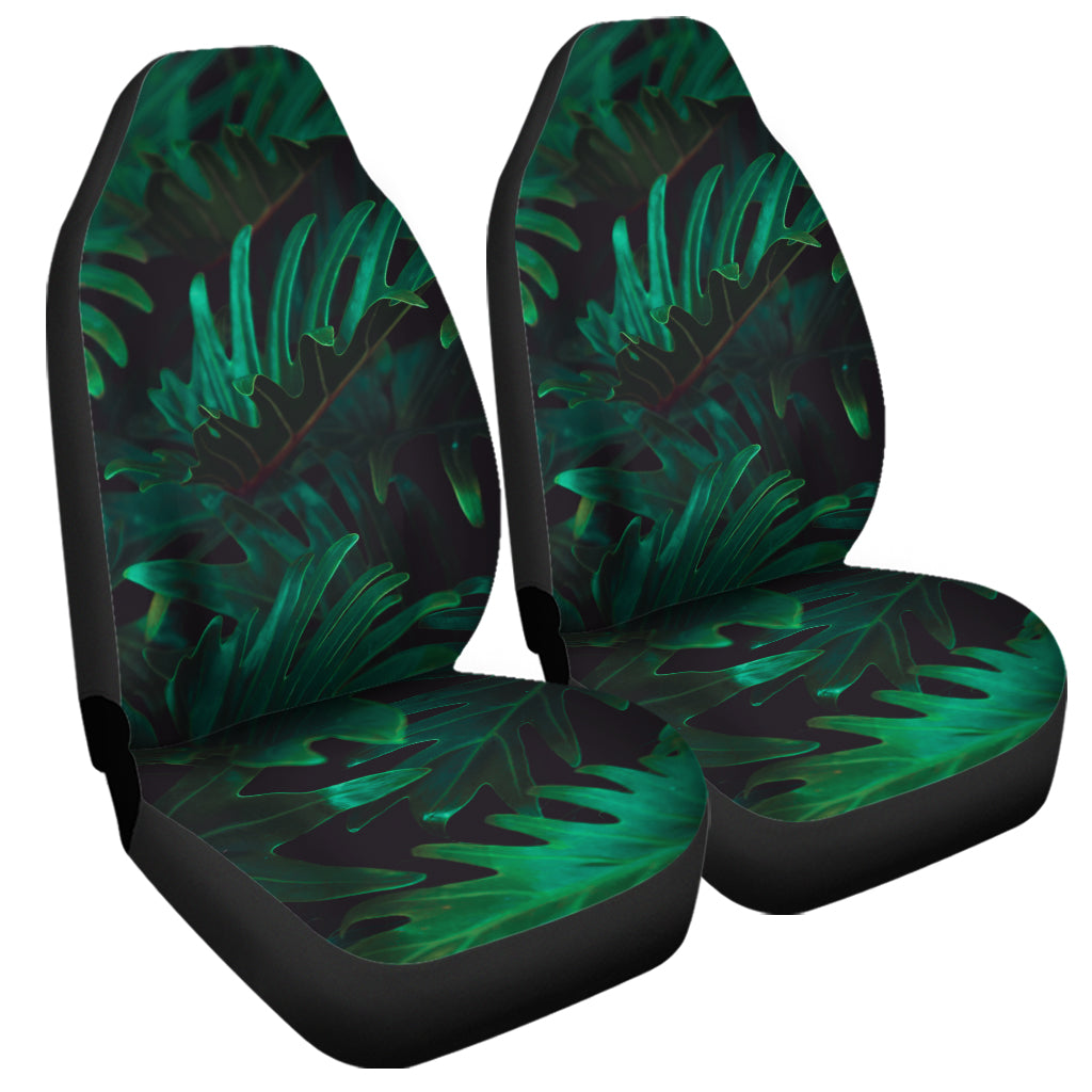 Tropical Fern Leaf Print Universal Fit Car Seat Covers