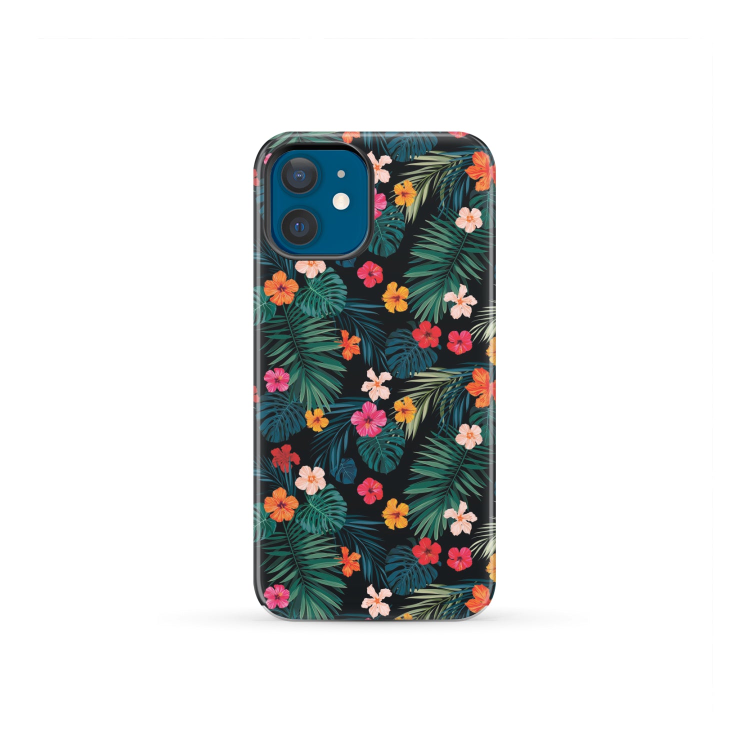 Tropical Flowers Hawaii Pattern Print Tough Phone Case