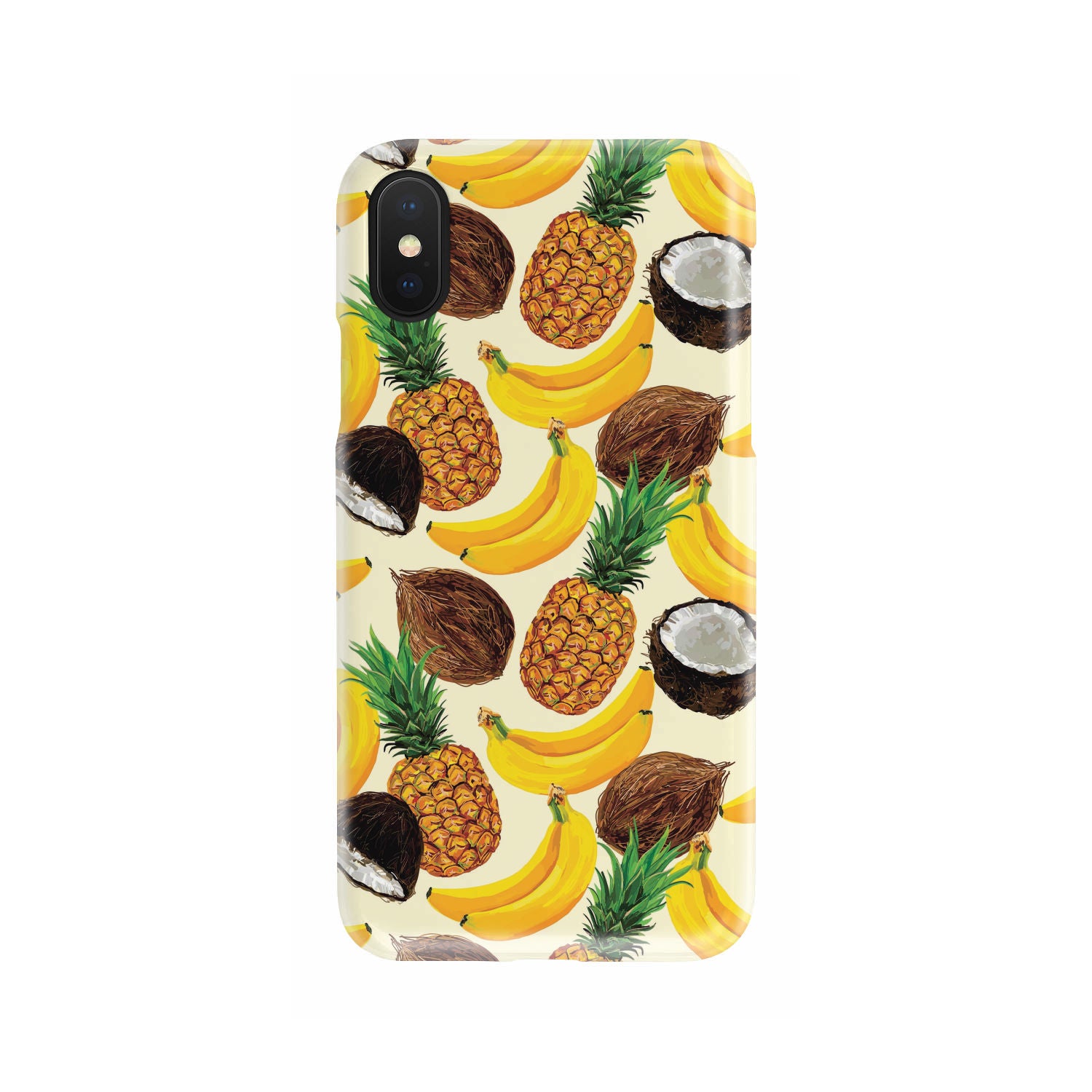 Tropical Fruits Pattern Print Phone Case