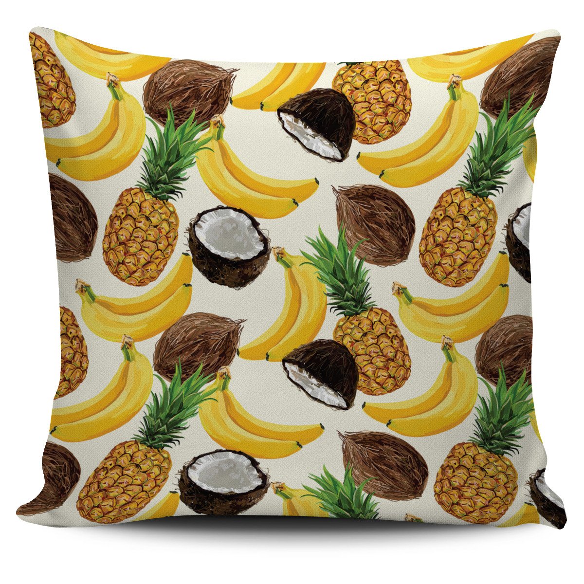 Tropical Fruits Pattern Print Pillow Cover