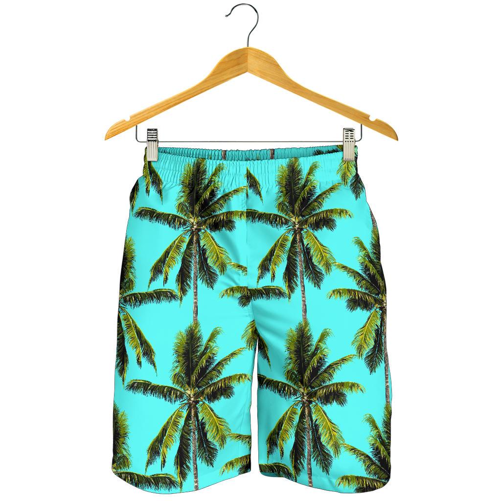 Tropical Palm Tree Pattern Print Men's Shorts