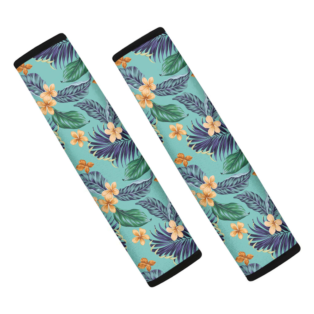 Vintage Hawaiian Aloha Pattern Print Car Seat Belt Covers