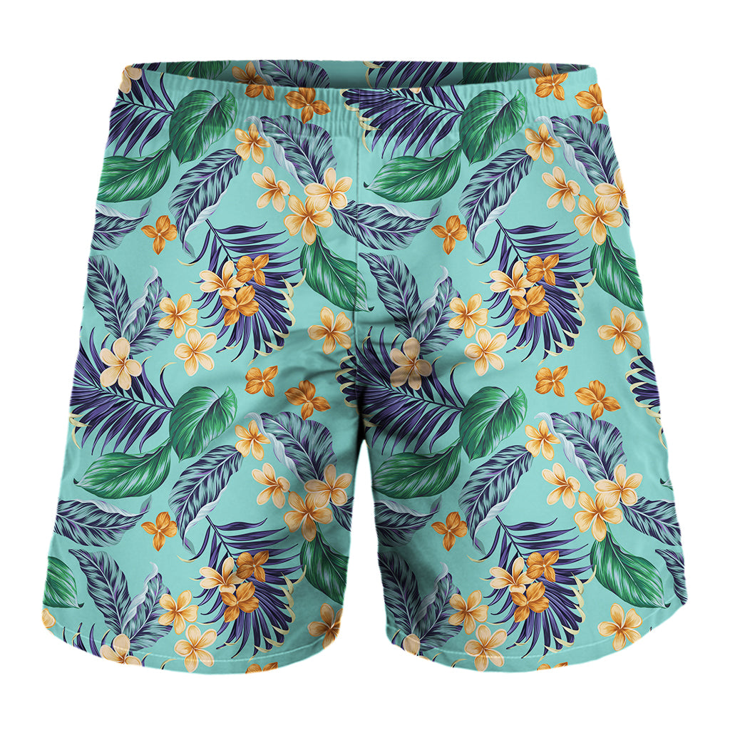 Vintage Hawaiian Aloha Pattern Print Men's Shorts