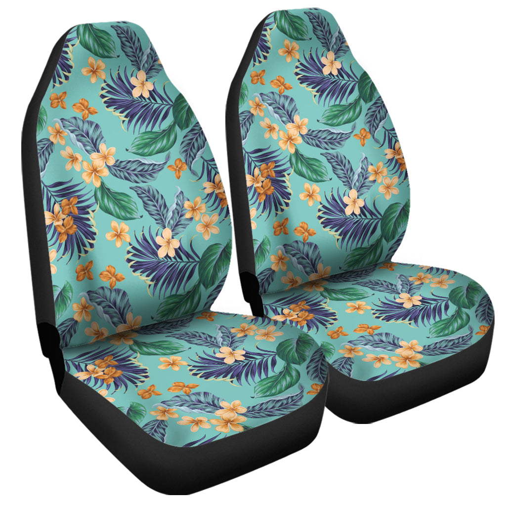 Vintage Hawaiian Aloha Pattern Print Universal Fit Car Seat Covers