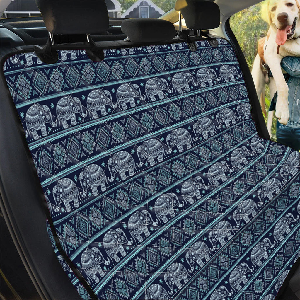 Vintage Indian Tribal Pattern Print Pet Car Back Seat Cover