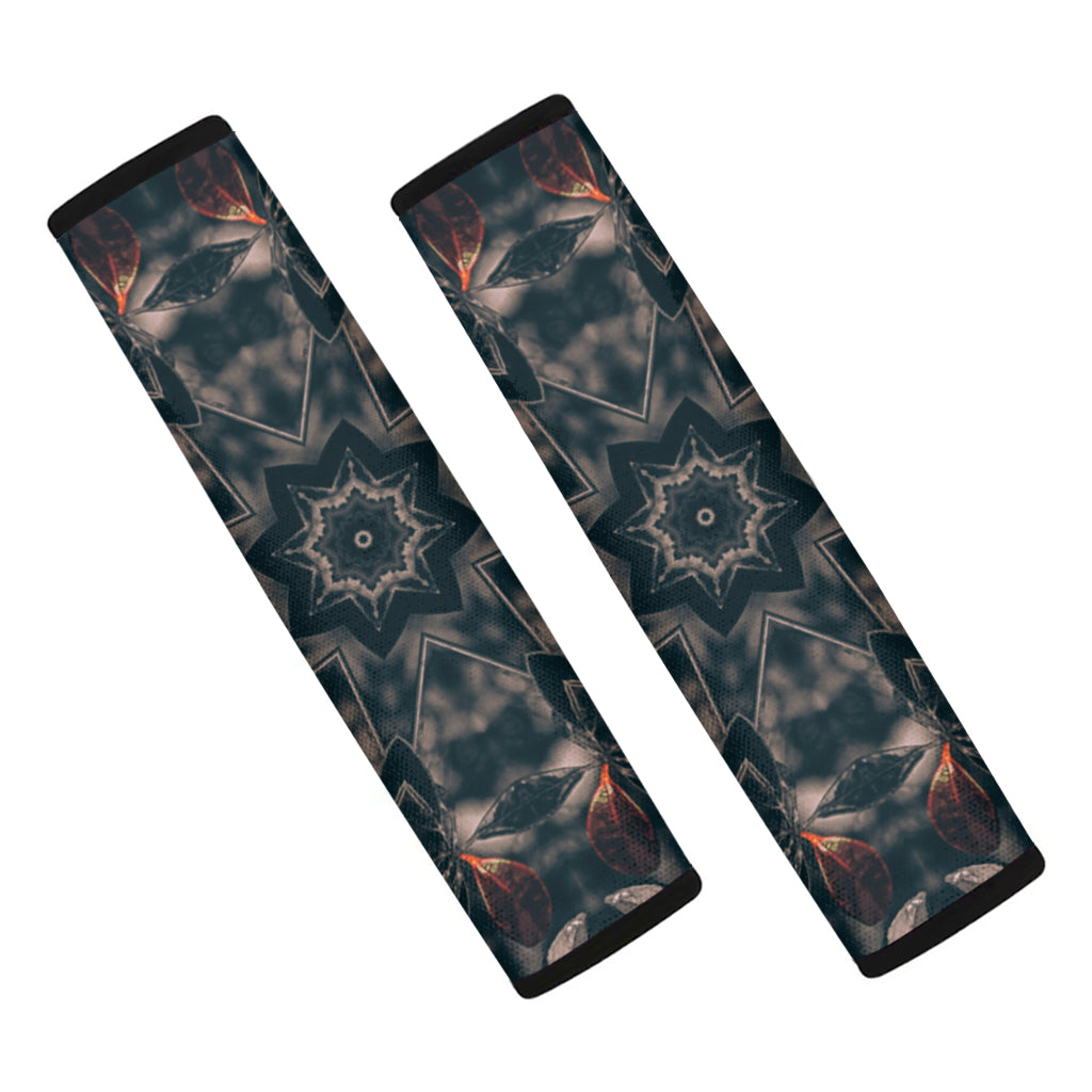 Vintage Kaleidoscope Print Car Seat Belt Covers