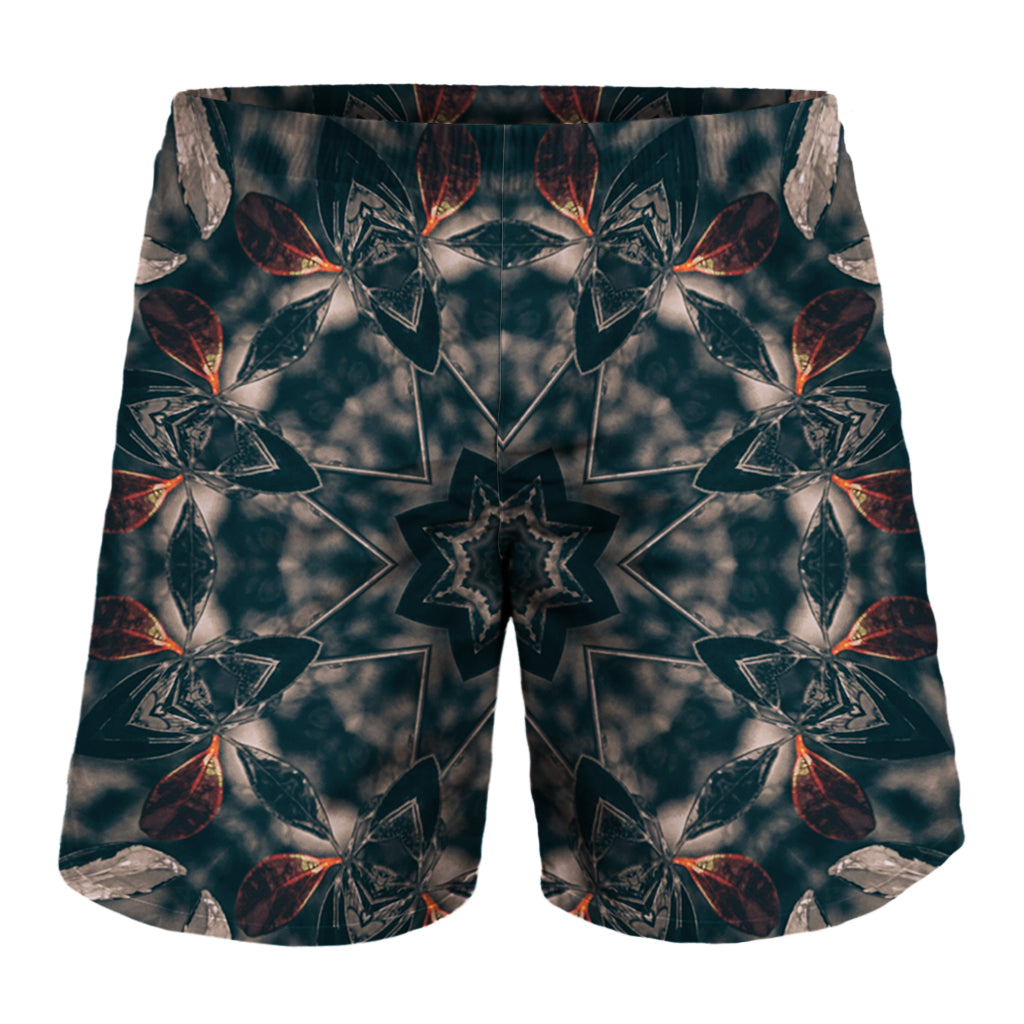 Vintage Kaleidoscope Print Men's Shorts