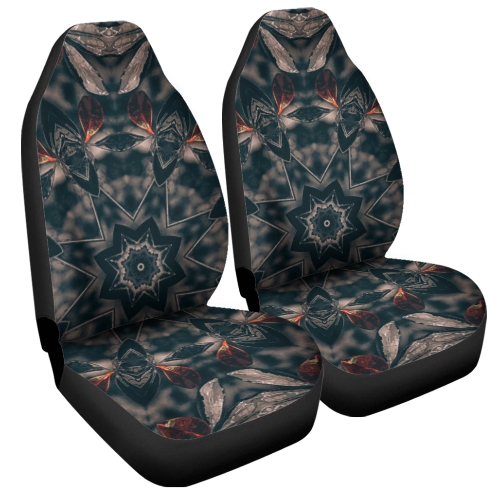 Vintage Kaleidoscope Print Universal Fit Car Seat Covers