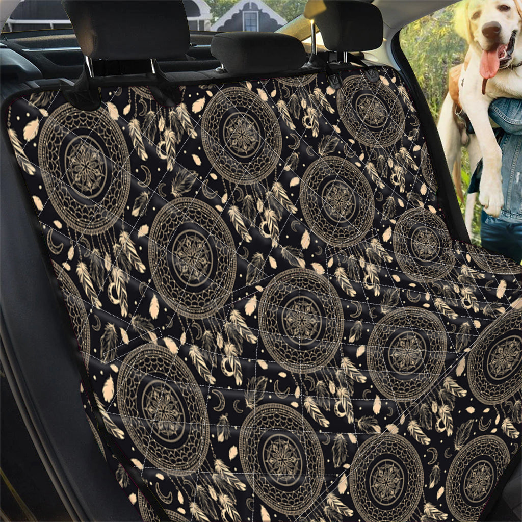 Vintage Native Dream Catcher Print Pet Car Back Seat Cover