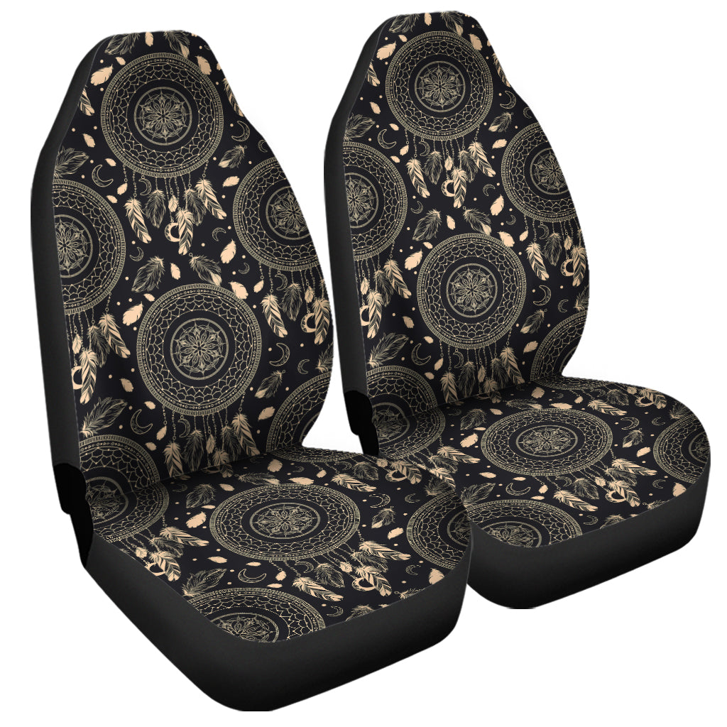 Vintage Native Dream Catcher Print Universal Fit Car Seat Covers