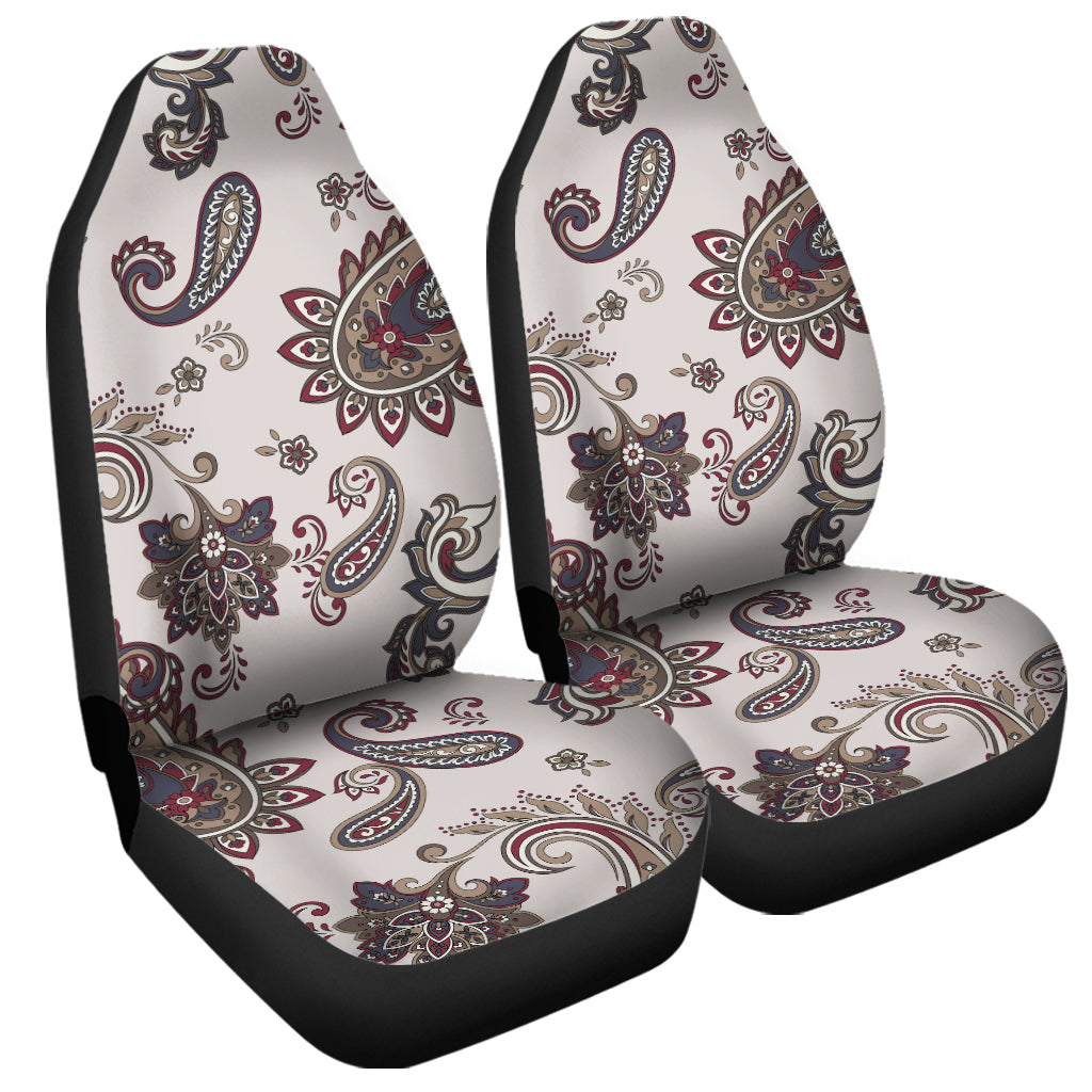 Vintage Paisley Pattern Print Universal Fit Car Seat Covers