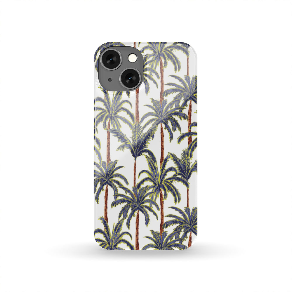 Vintage Palm Tree Beach Pattern Print Phone Case