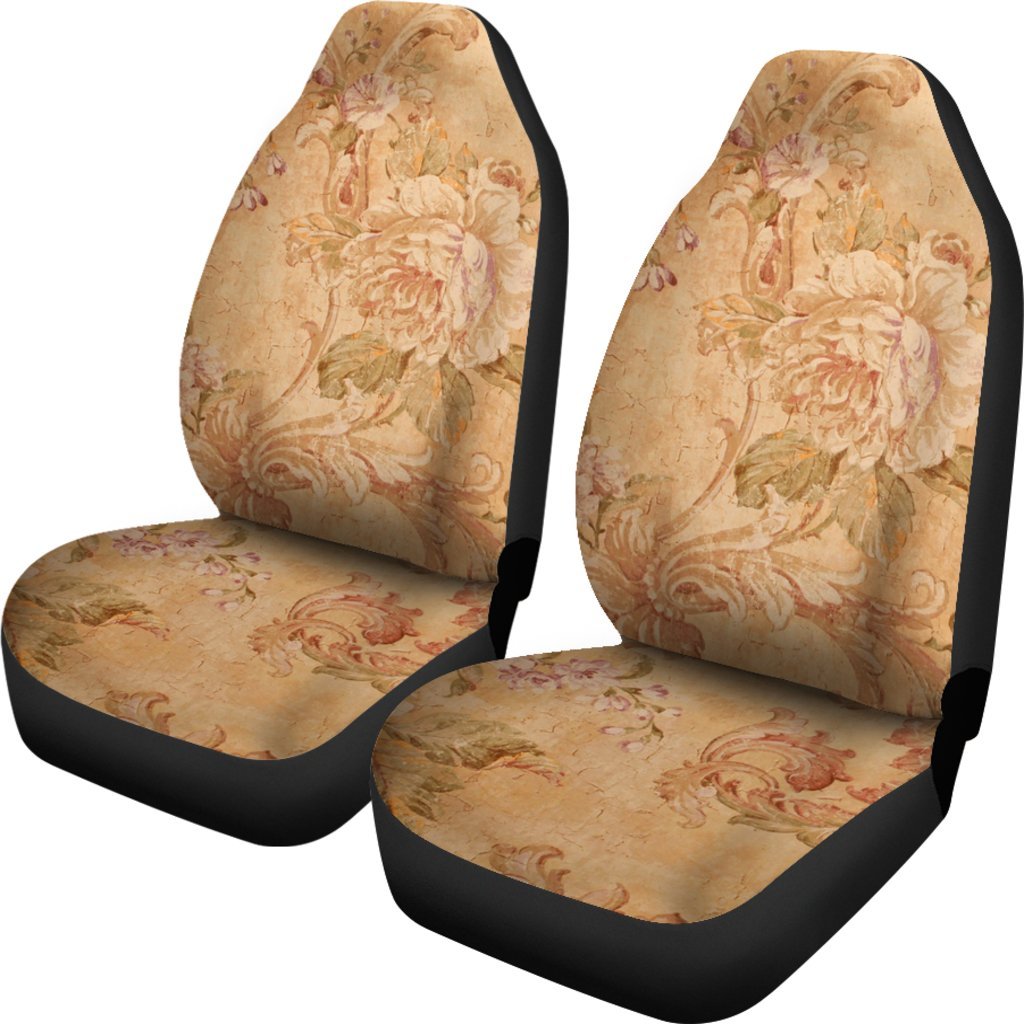 Vintage Victorian Floral Universal Fit Car Seat Covers