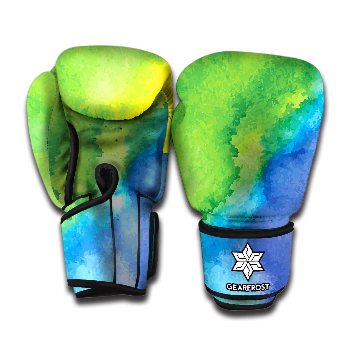 Watercolor Rainbow LGBT Pride Print Boxing Gloves