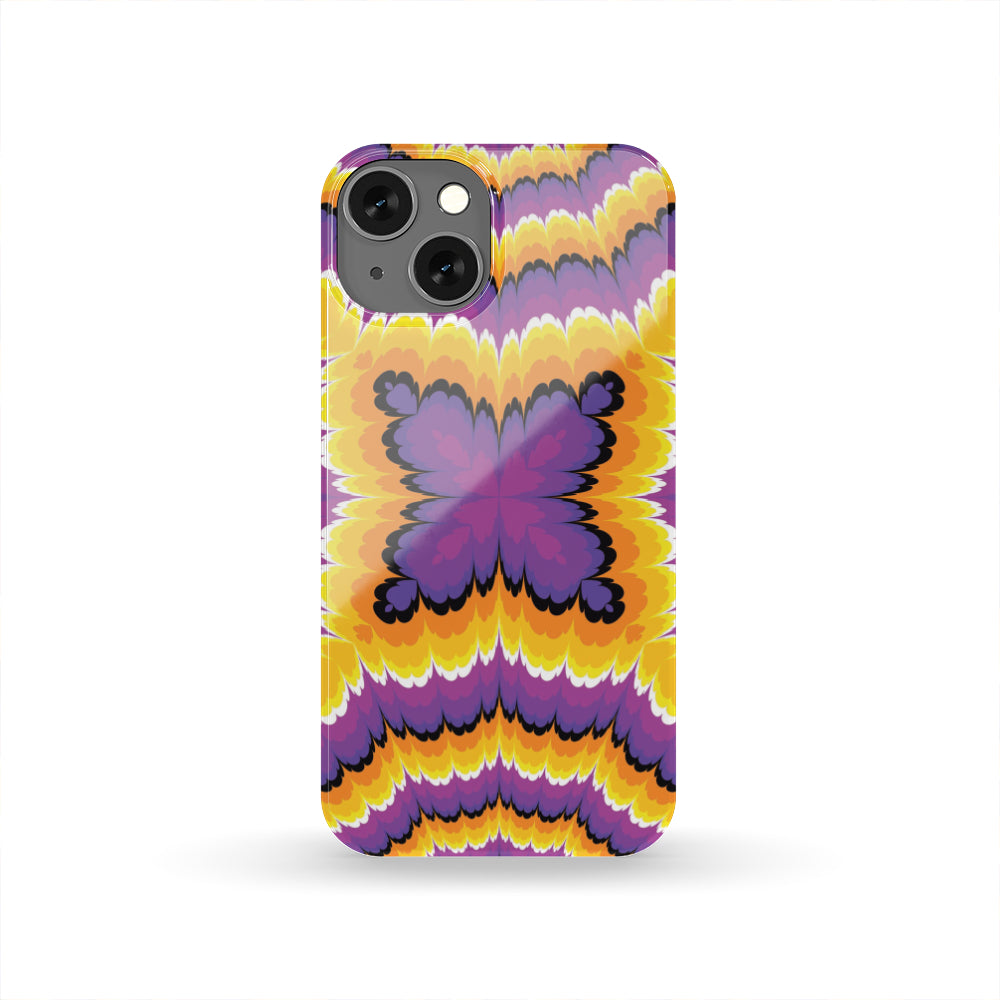 Yellow Explosion Moving Optical Illusion Phone Case