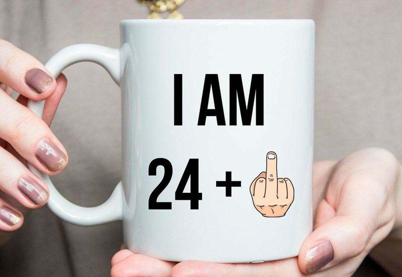 25th Birthday 25th Birthday Gifts 25th Bday Gifts 25th Birthday Party Mug White Ceramic 11-15oz Coffee Tea Cup