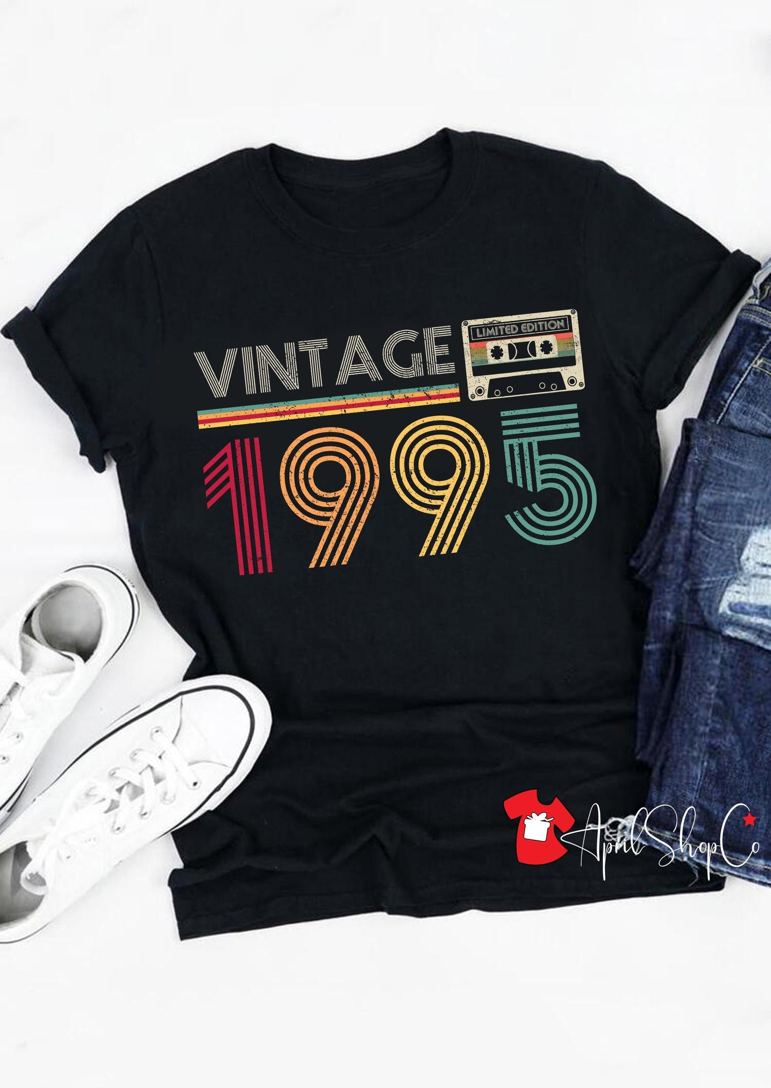 25th Birthday Vintage Gift for women T shirt s-3xl