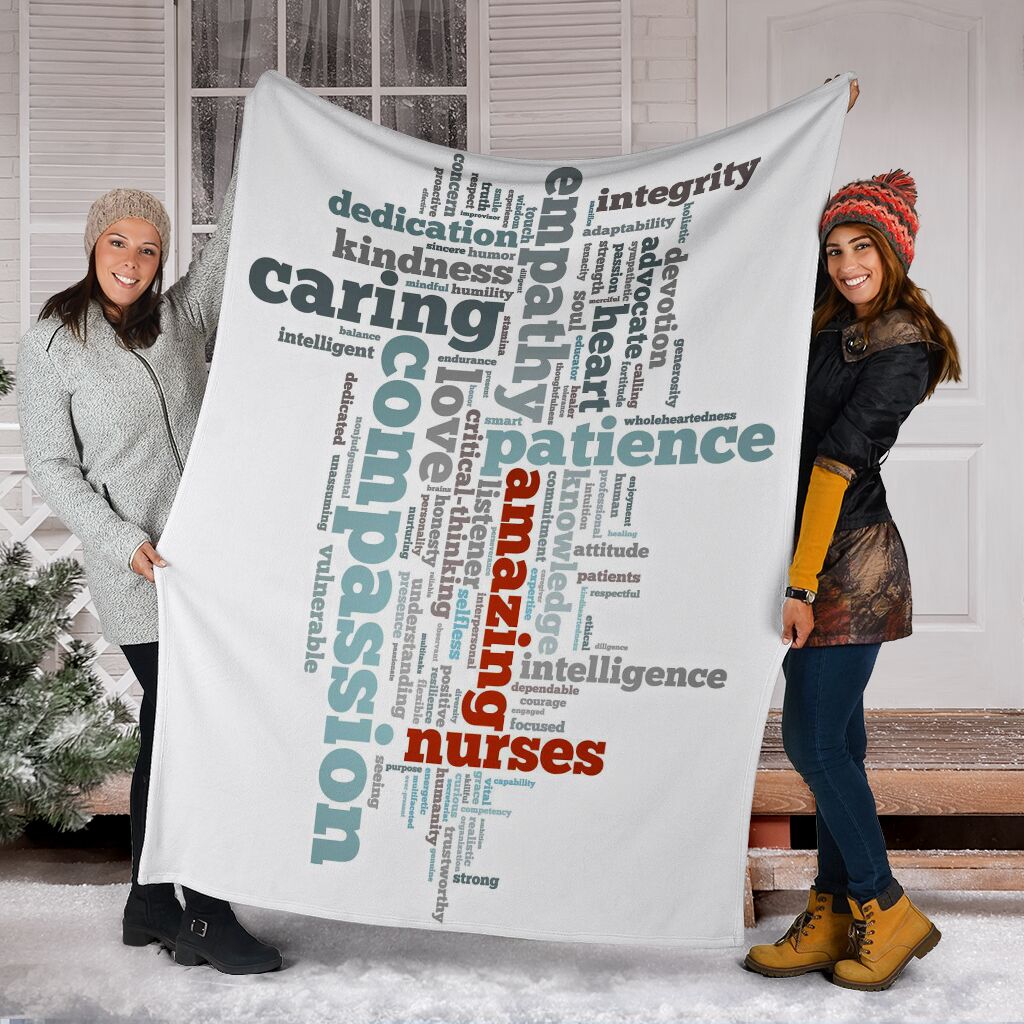 Amazing Nurse Fleece Blanket