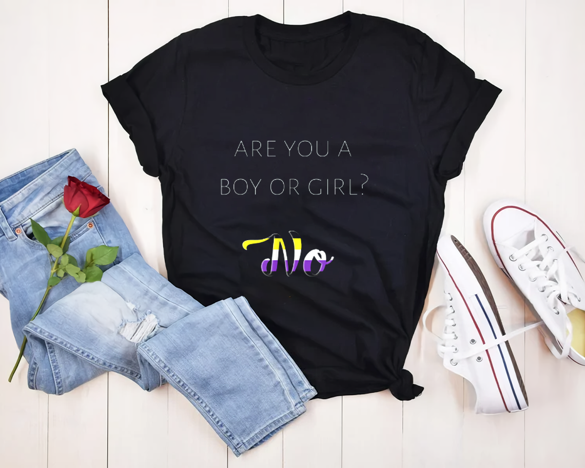 Are You A Boy Or Girl T-Shirt Unisex S-6xl