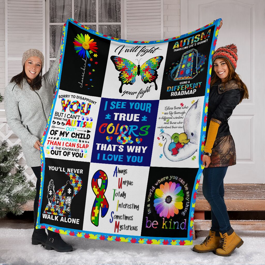 Autism Fleece Blanket