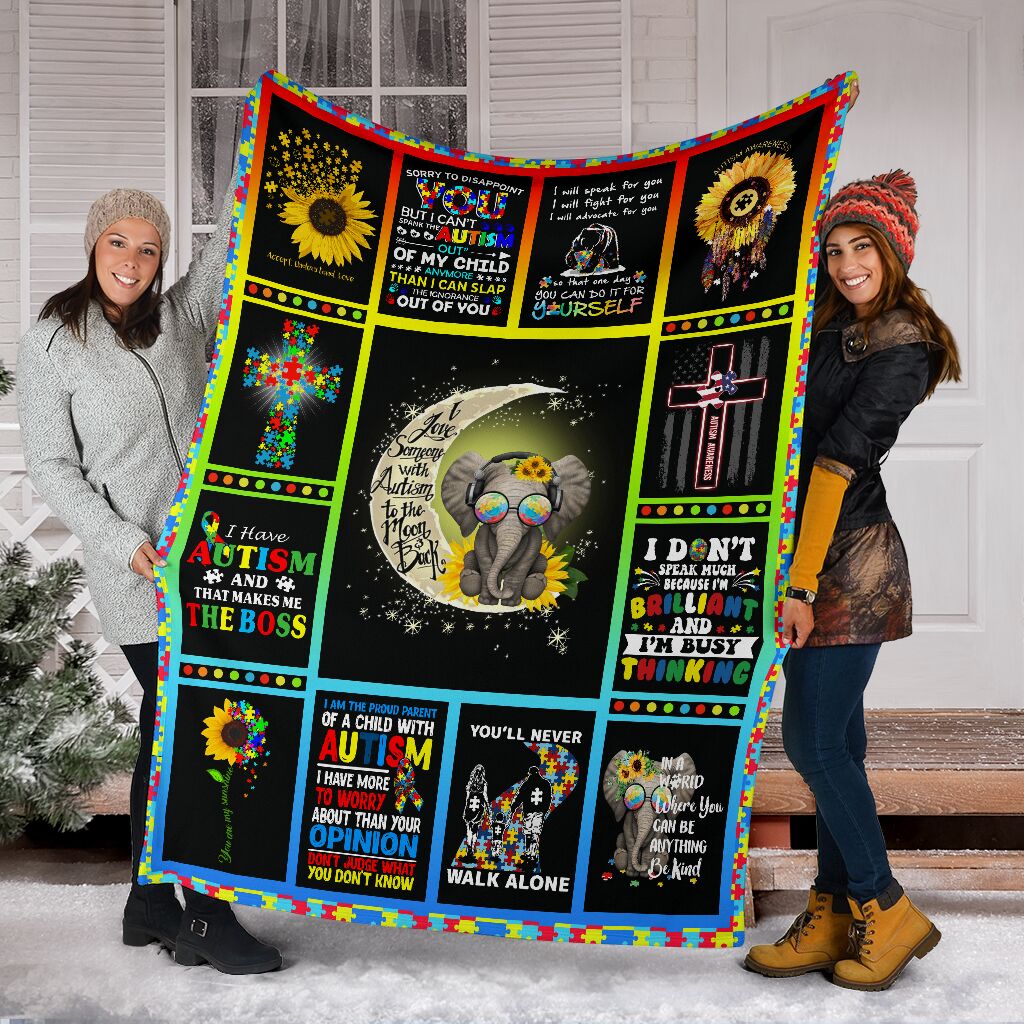 Autism Fleece Blanket