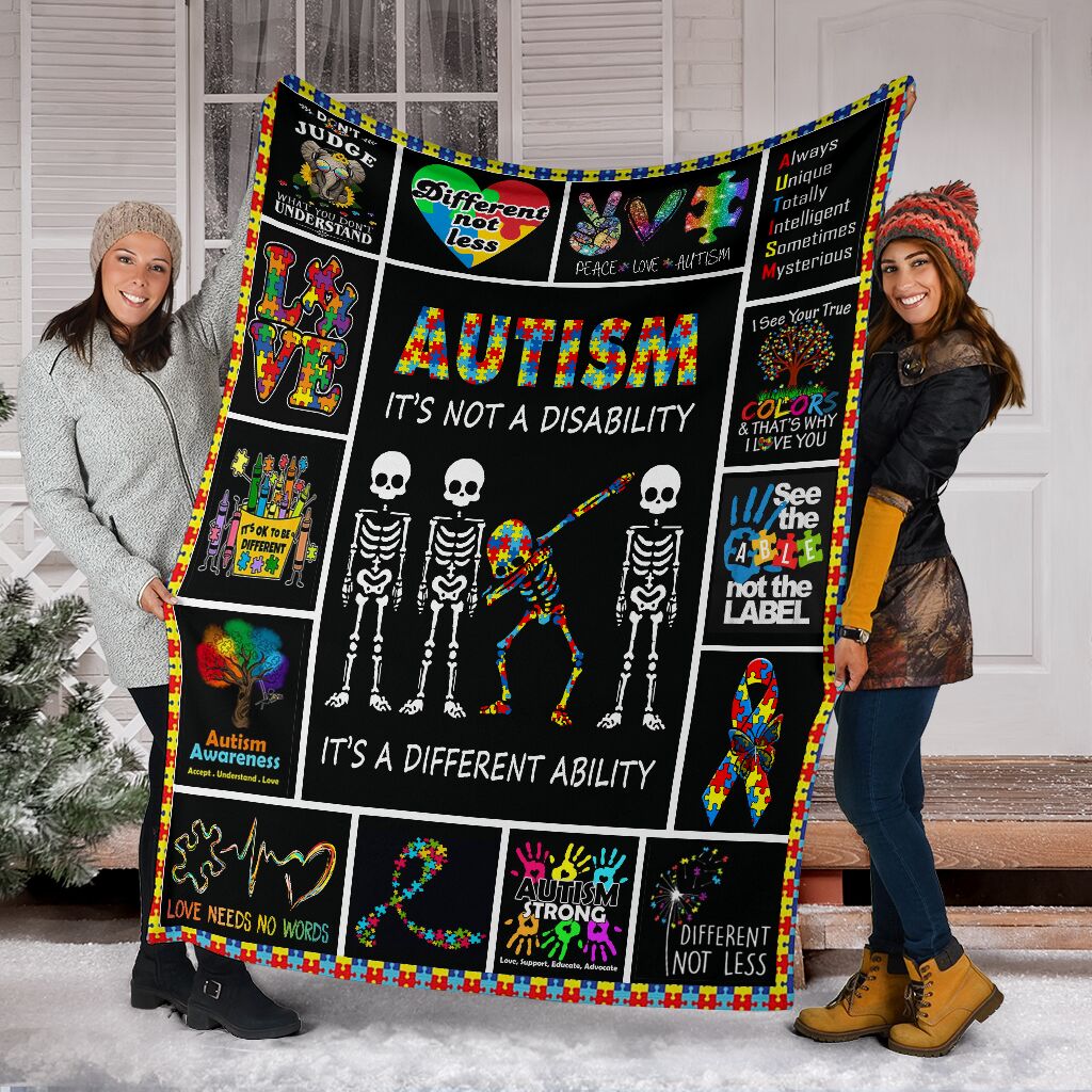 Autism Fleece Blanket