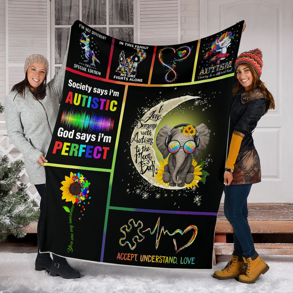 Autism Fleece Blanket