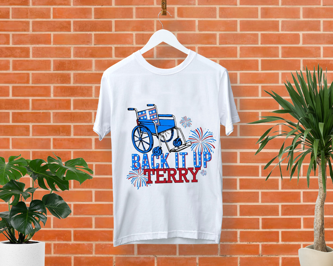 Back Up Terry 4th Of July Freedom America T-shirt Unisex S - 6xl