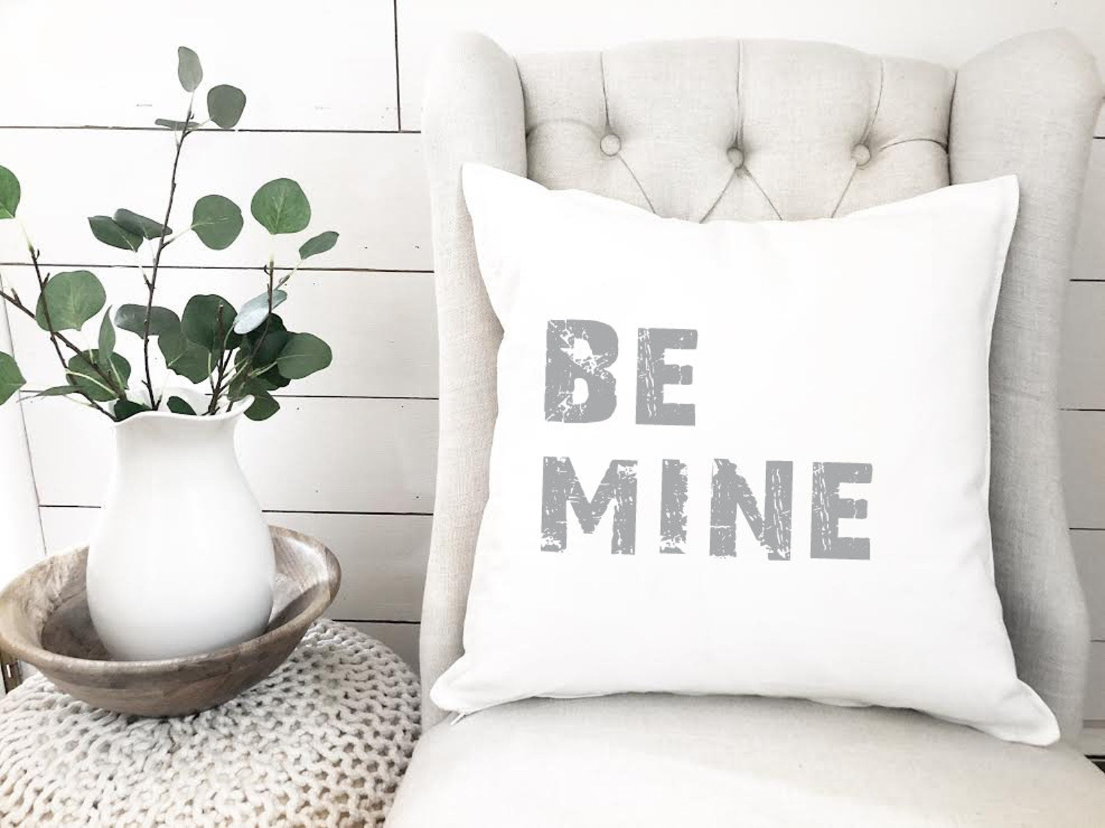 Be Mine Pillow, Gift for Wedding, Anniversary Gift, Valentine Day Pillow Decor Gift