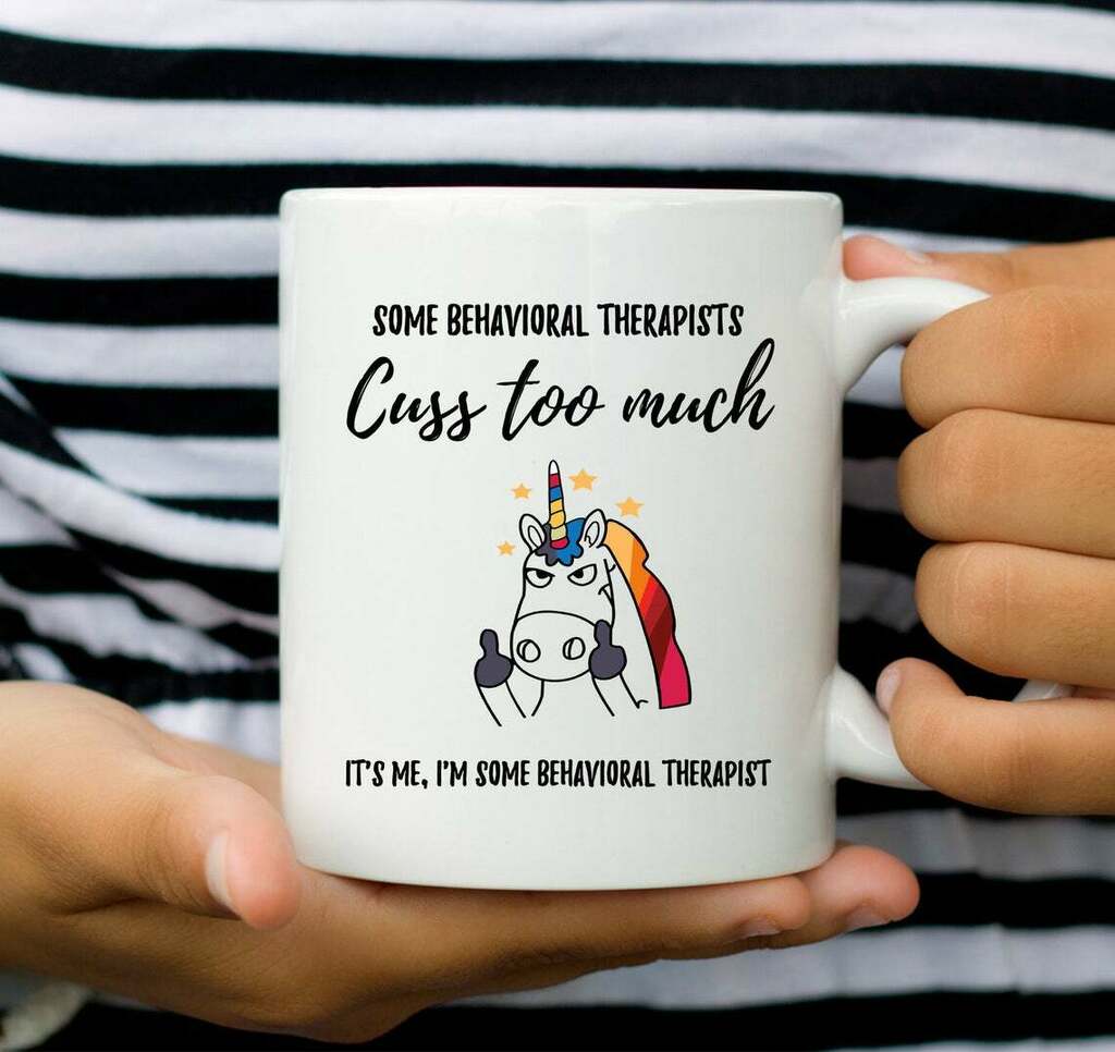 Behavioral Therapist Behavioral Therapist For Future Therapist Mug White Ceramic 11-15oz Coffee Tea Cup