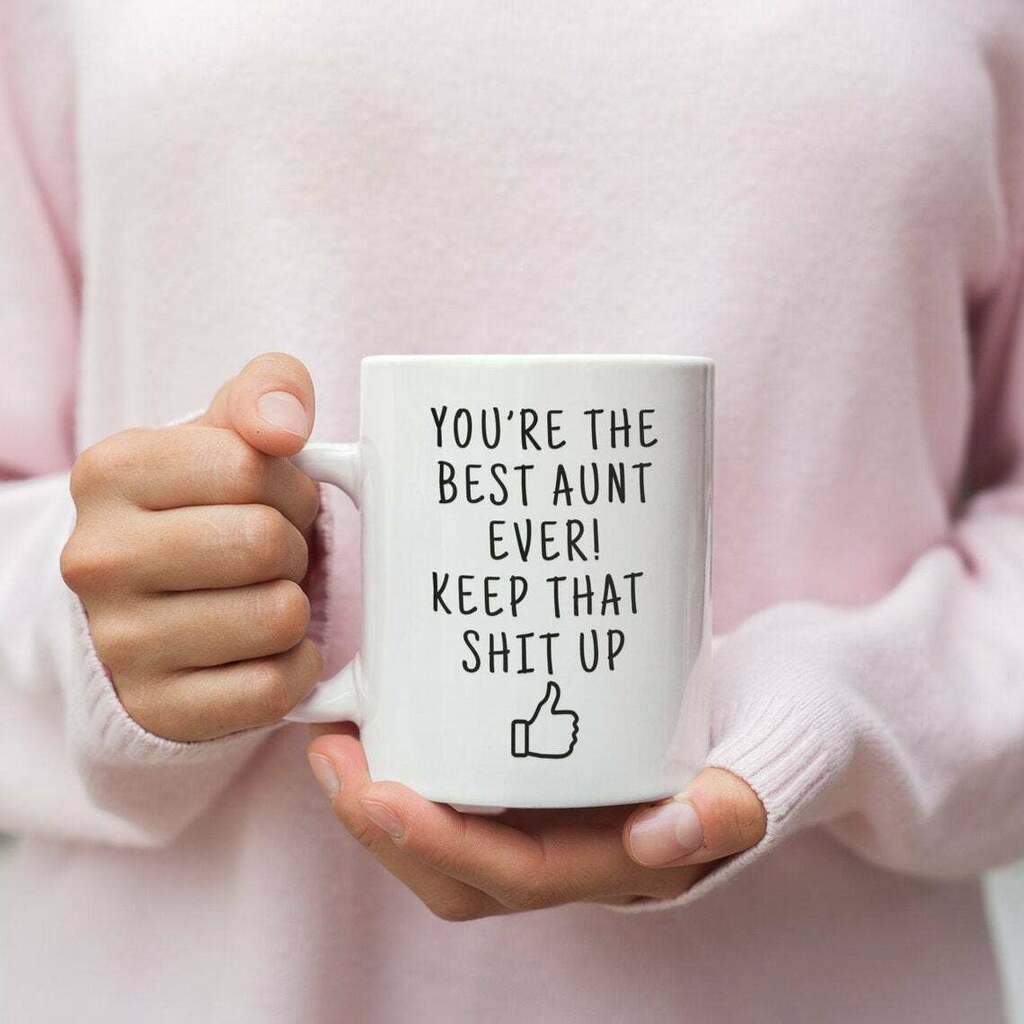 Best Aunt Best Aunt Funny Mug White Ceramic 11-15oz Coffee Tea Cup