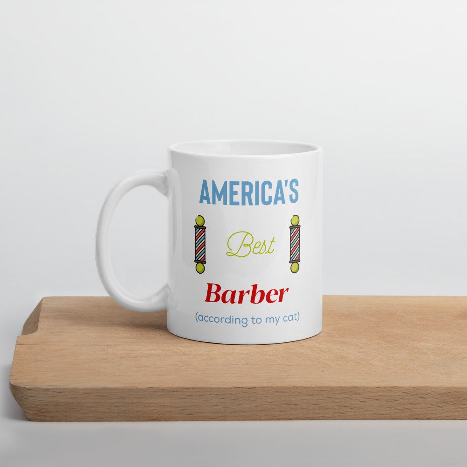 Best Barber Ever Americas Mug White Ceramic 11-15Oz Coffee Tea Cup