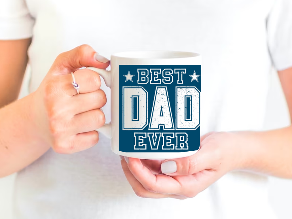 Best Dad Ever Funny Fathers Day Mug Ceramic 11-15oz Coffee Tea Cup