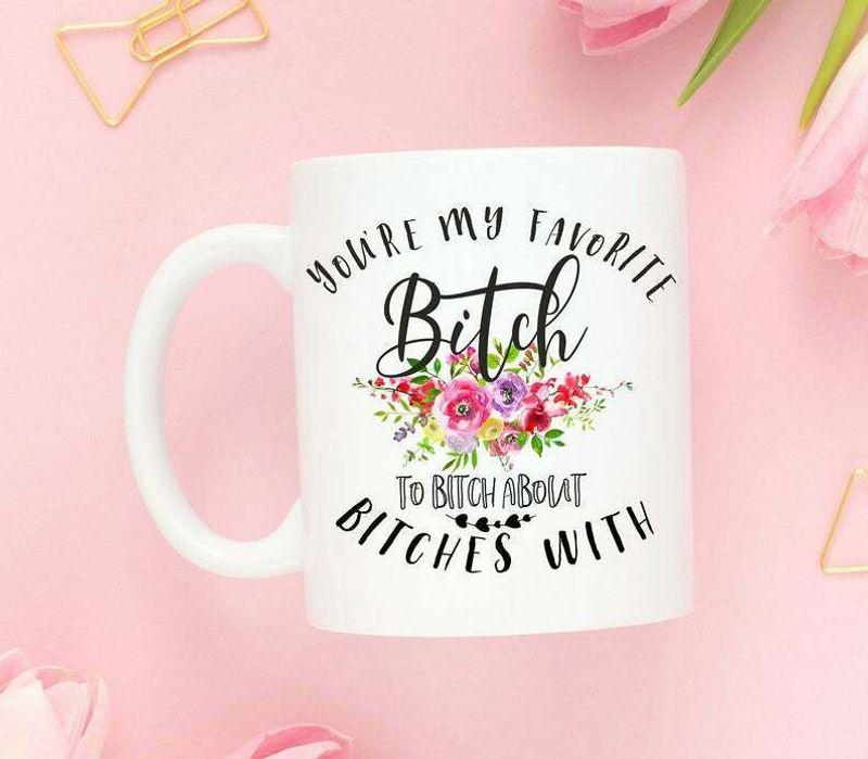 Best Friend Bitch Best Friend Bestie Mug White Ceramic 11-15oz Coffee Tea Cup