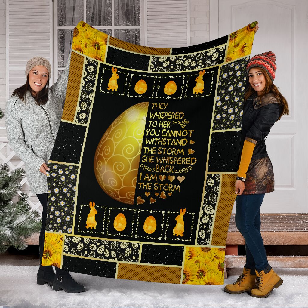 Best Gift I Am The Storm Fleece Blanket