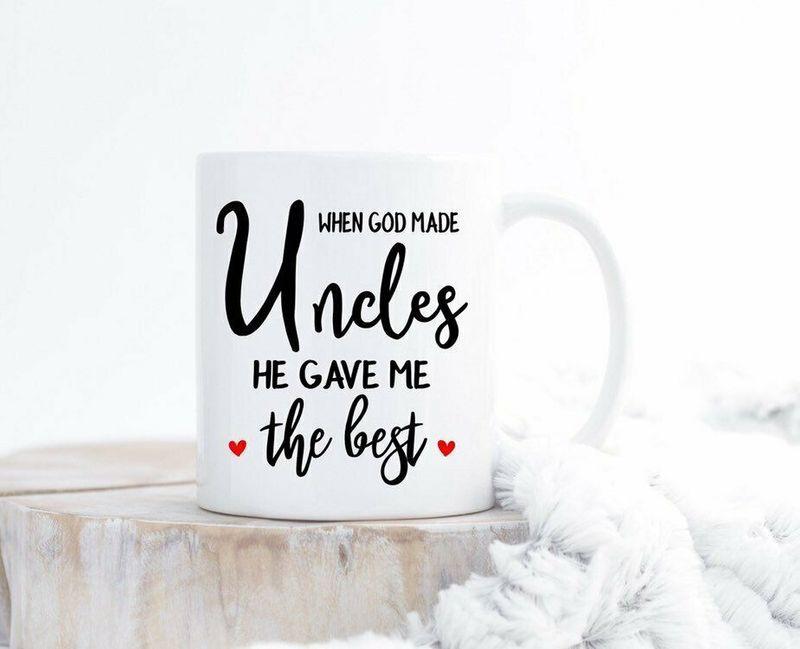 Best Uncle Best Uncle Uncle For Uncle Mug White Ceramic 11-15oz Coffee Tea Cup