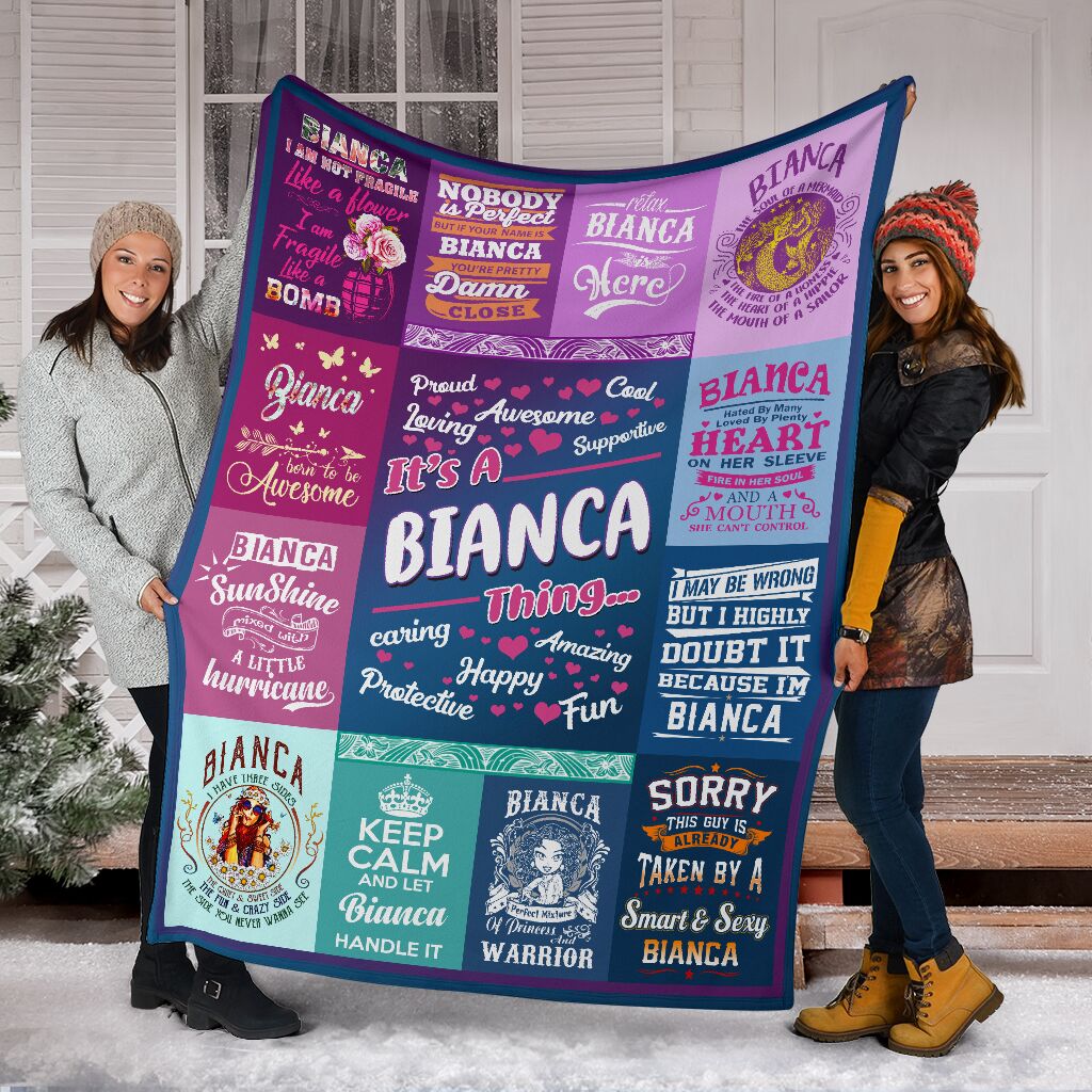 Bianca Fleece Blanket