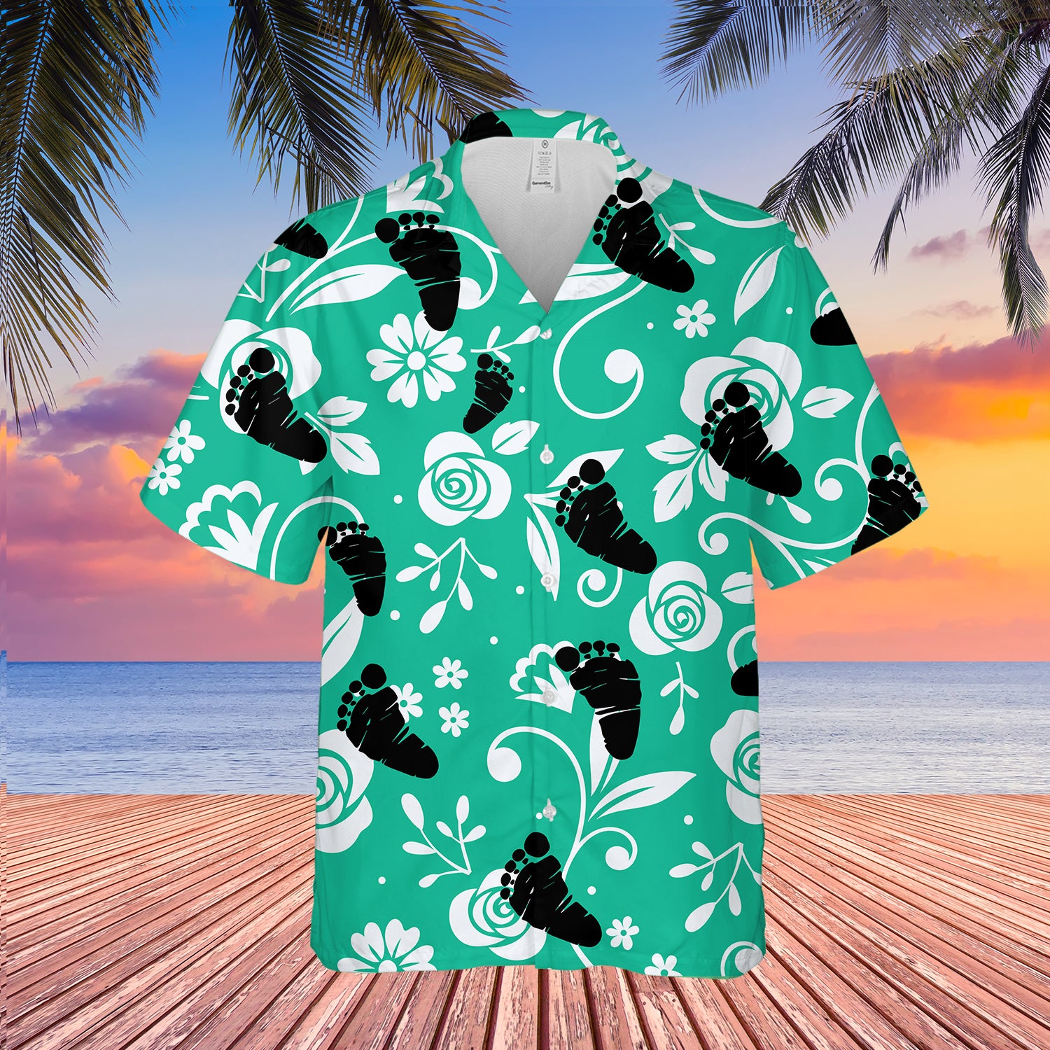 Big Foot Hawaiian 3d Shirt For Women And Men