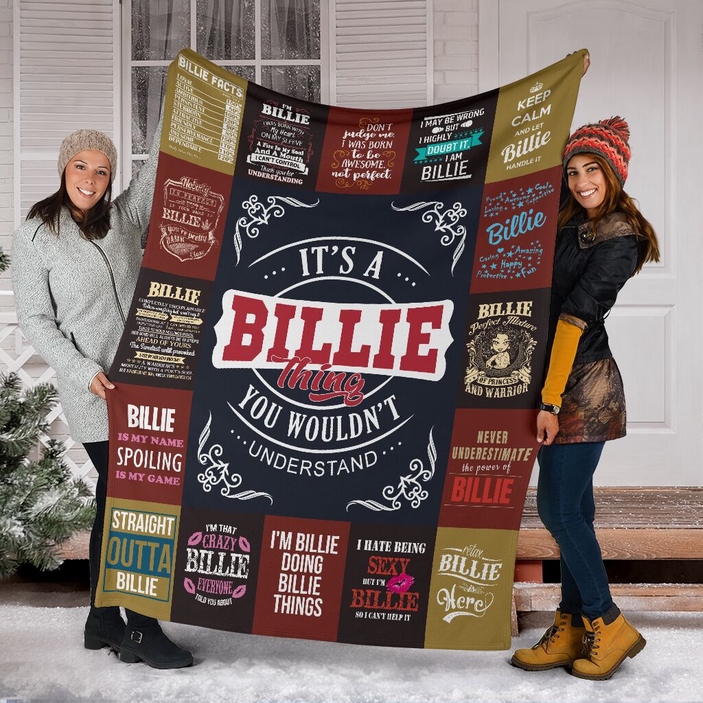 Billie Premium Fleece Blanket