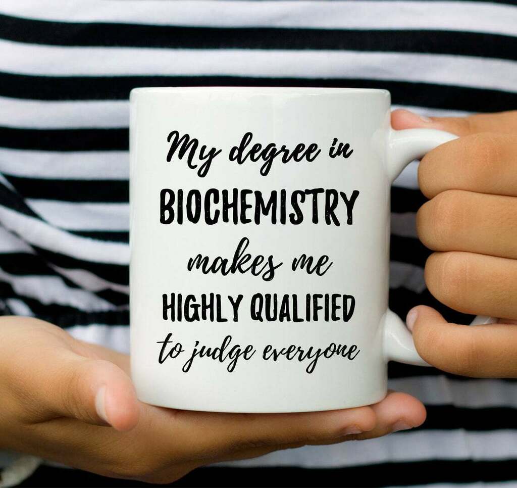 Biochemist Biochemist For Biochemistry Graduation Mug White Ceramic 11-15oz Coffee Tea Cup