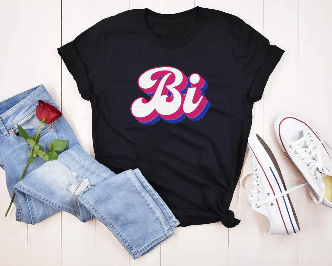 Bisexual Pride Bi Flag Lgbt T-shirt Unisex S-6xl